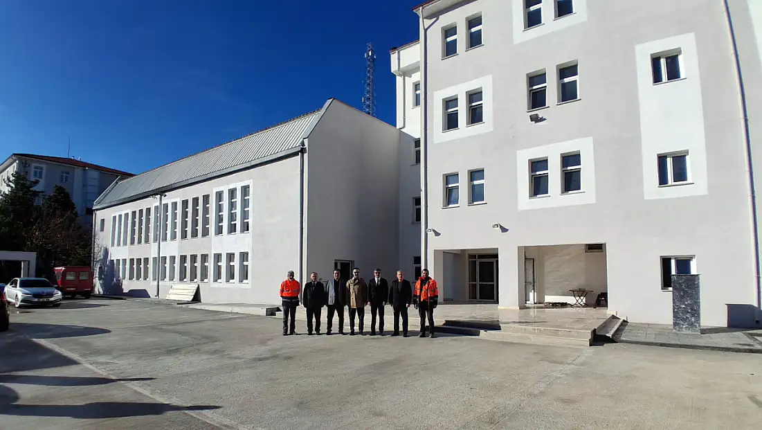 Havza Kaymakamı Ayvat, Deprem Güçlendirmesi Yapılan Okulları İnceledi