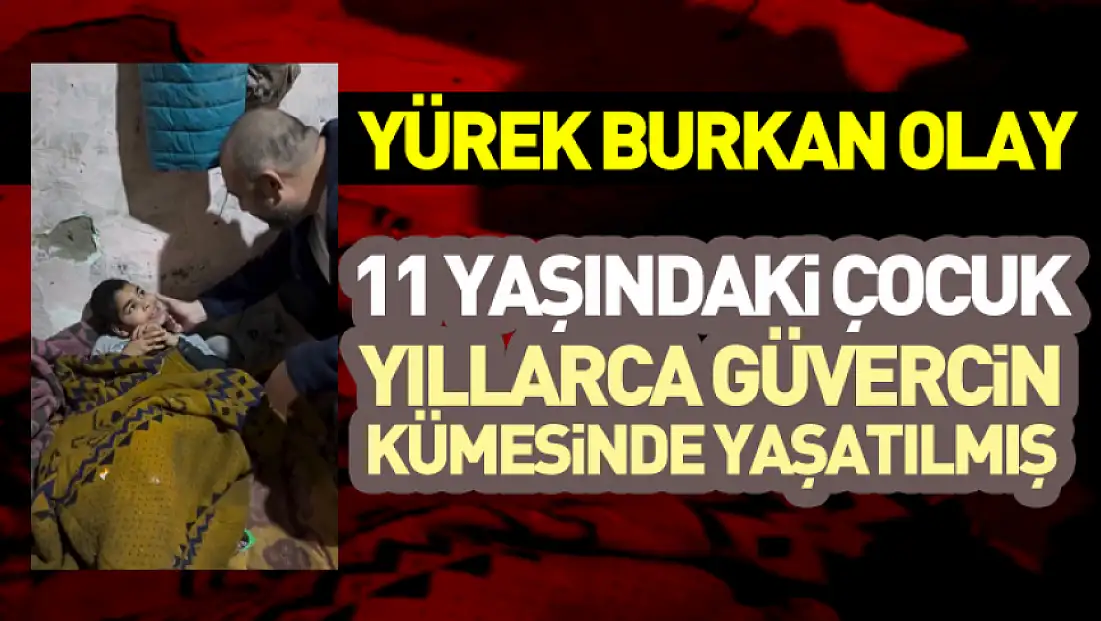 11 Yaşındaki Çocuk Yıllarca Güvercin Kümesinde Yaşatılmış