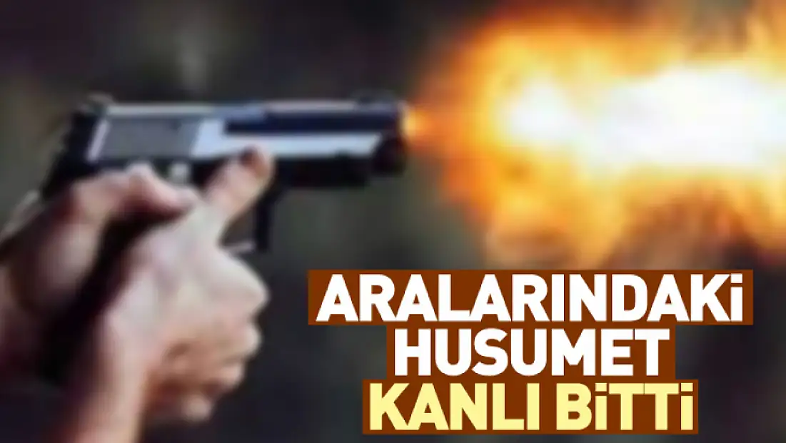 Aralarındaki Husumet Kanlı Bitti