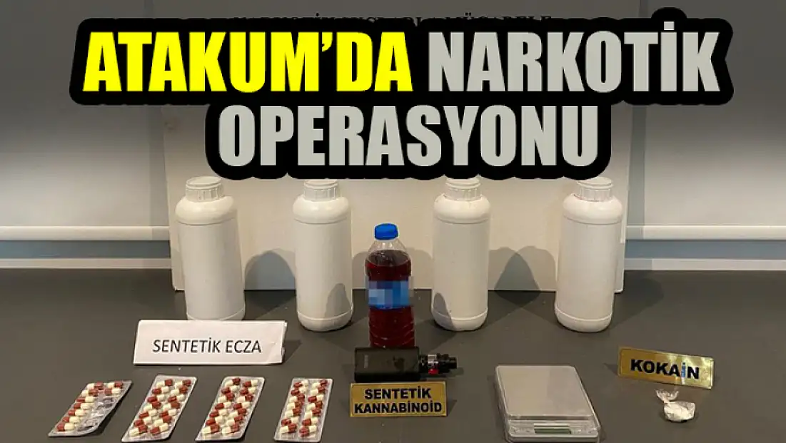Atakum’da Narkotik Operasyonu