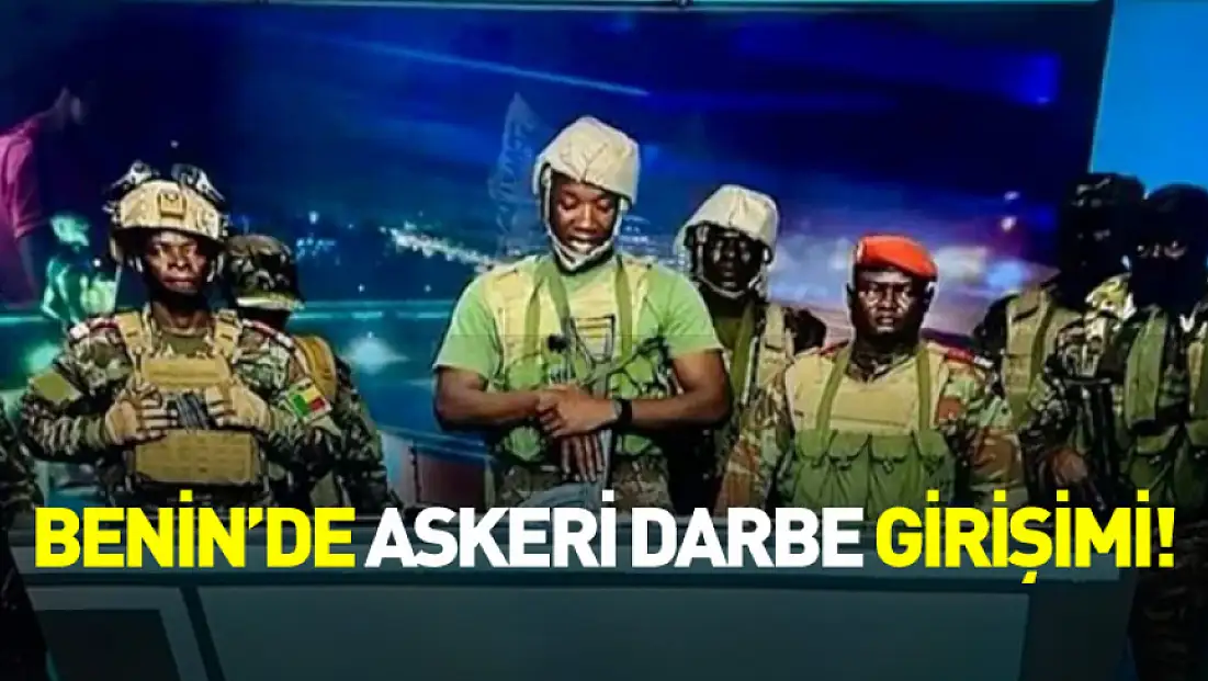 Benin’de askeri darbe girişimi!