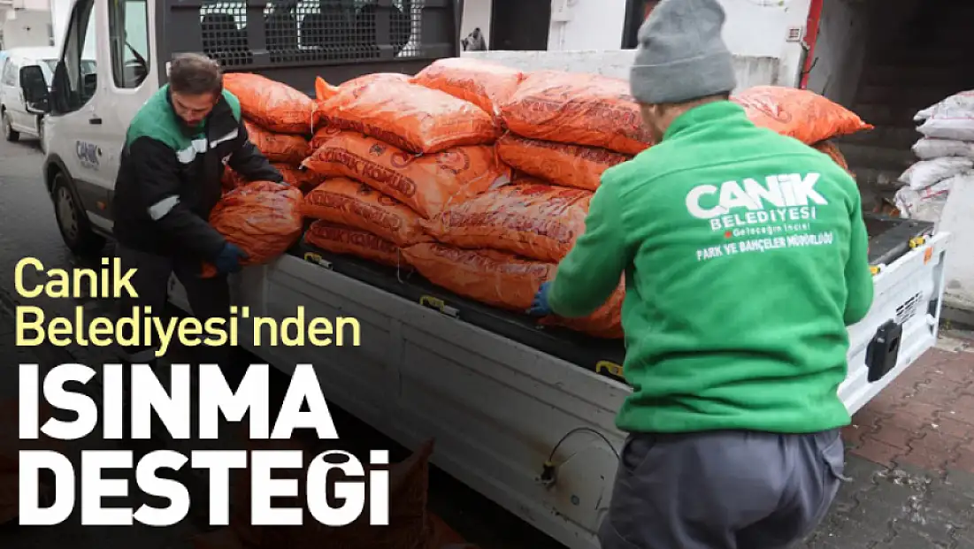 Canik Belediyesi'nden Isınma Desteği
