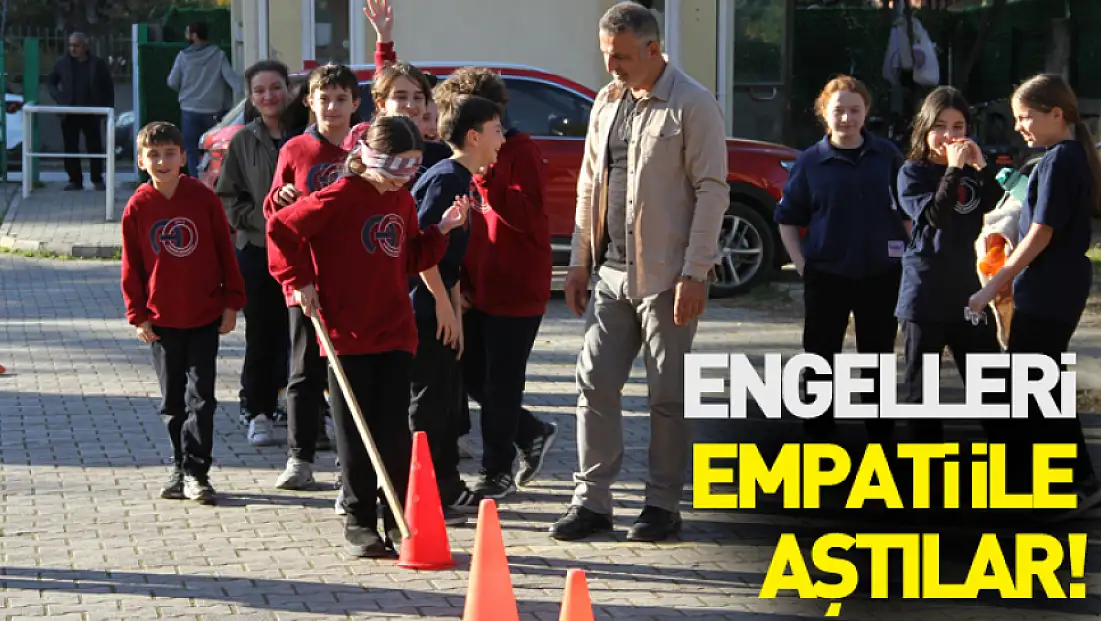 Engelleri empati ile aştılar! Çarşamba’da ‘Empati Köprüsü’ etkinliği