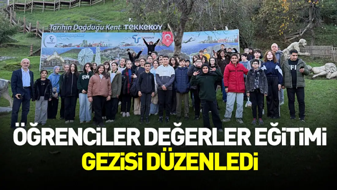 Öğrenciler değerler eğitimi gezisi düzenledi