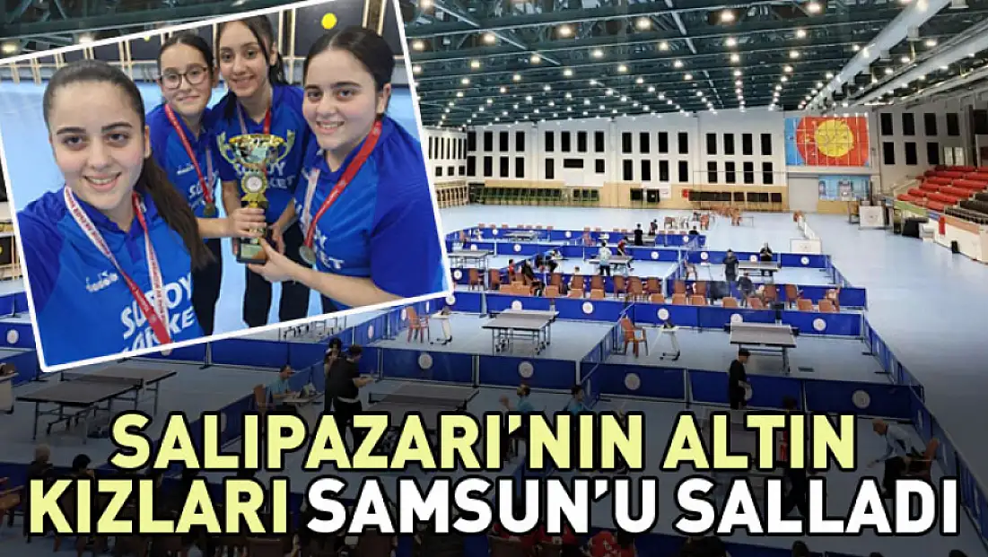 Salıpazarı’nın Altın Kızları Samsun’u Salladı