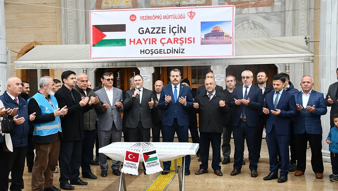 Müftülük'ten Gazze'ye destek çarşısı