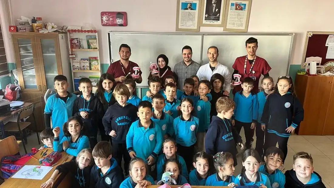OMÜ’den Miniklere Ağız ve Diş Sağlığı Eğitimi