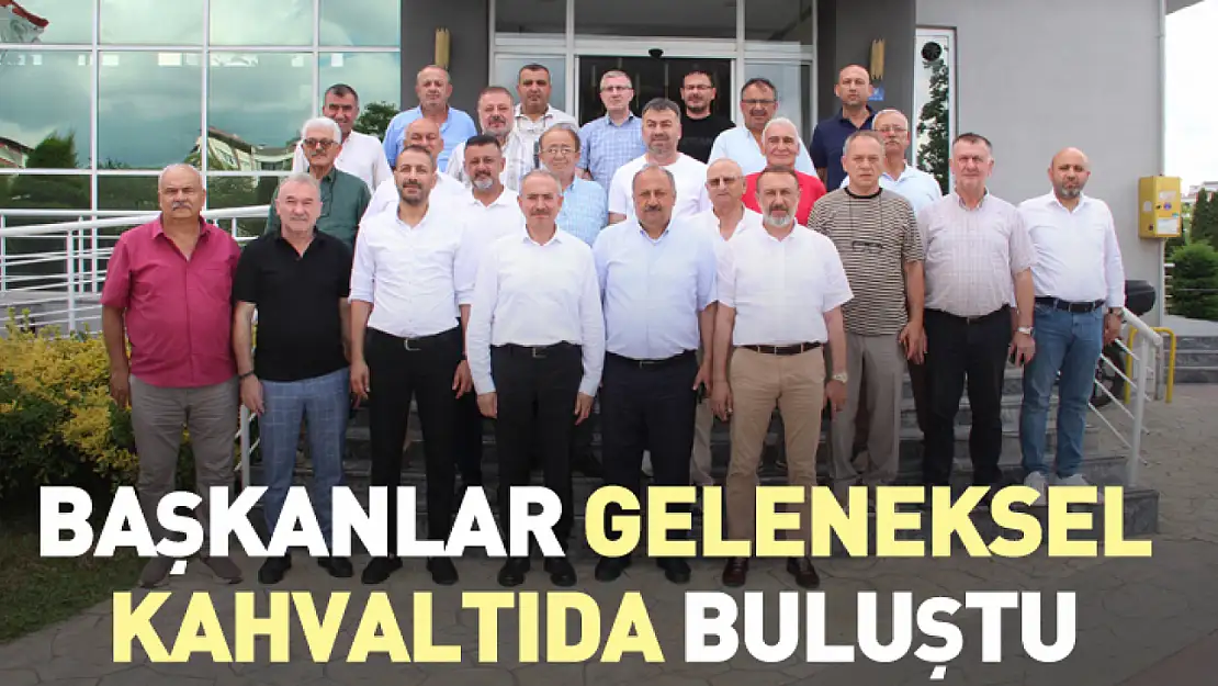 Başkanlar geleneksel kahvaltıda buluştu
