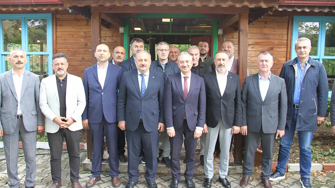 Başkanlar Salıpazarı'nda buluştu