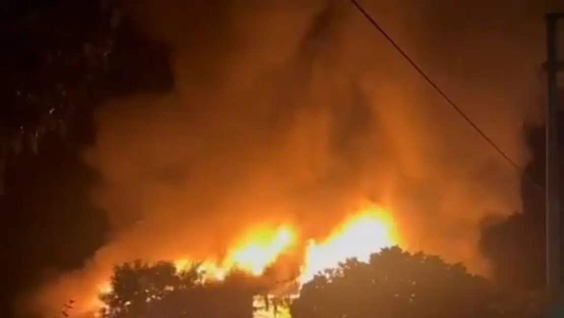 Bu yangın çok korkuttu