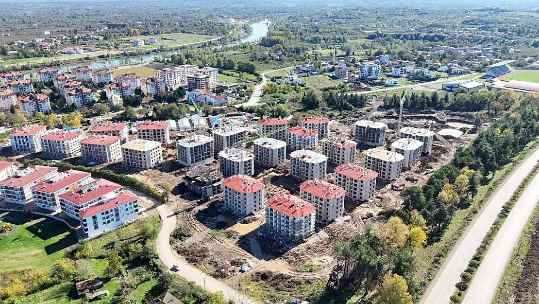 Çarşamba'da 615 Konutluk Dev Proje Yükseliyor