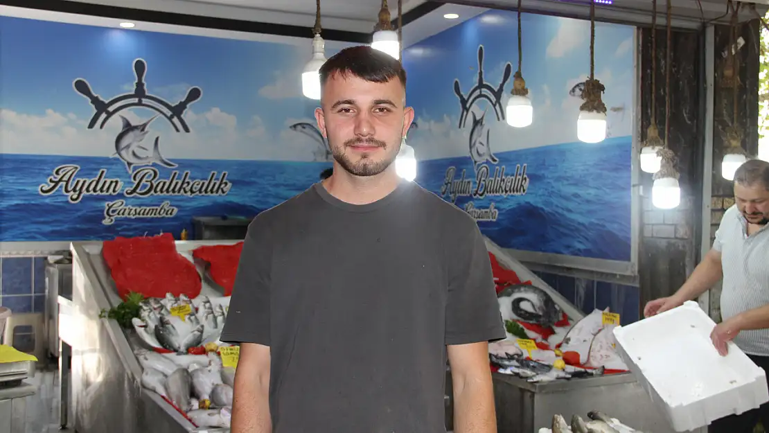 Çarşamba'da hamsiye yoğun ilgi