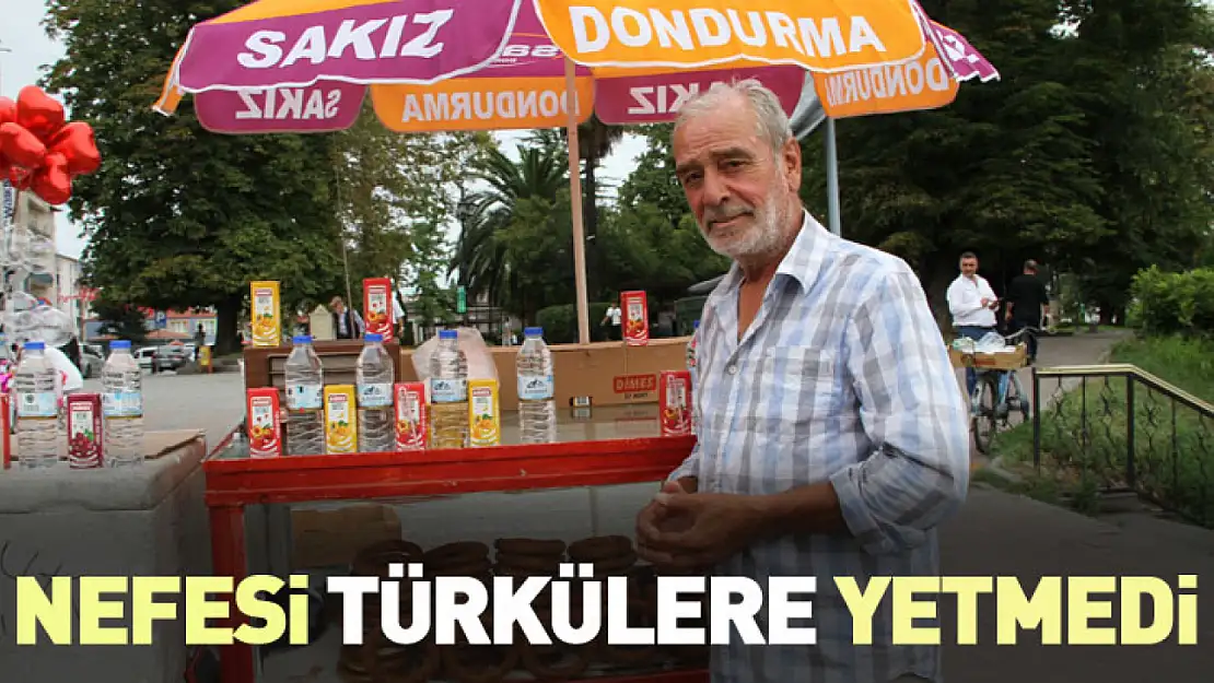 Nefesi türkülere yetmedi