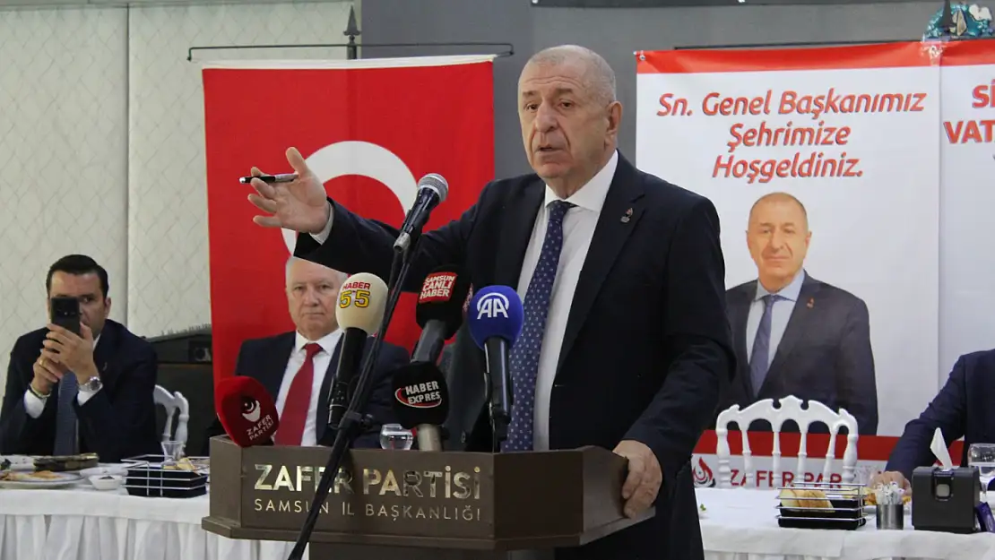 Özdağ'dan Samsun'da İktidara sert sözler