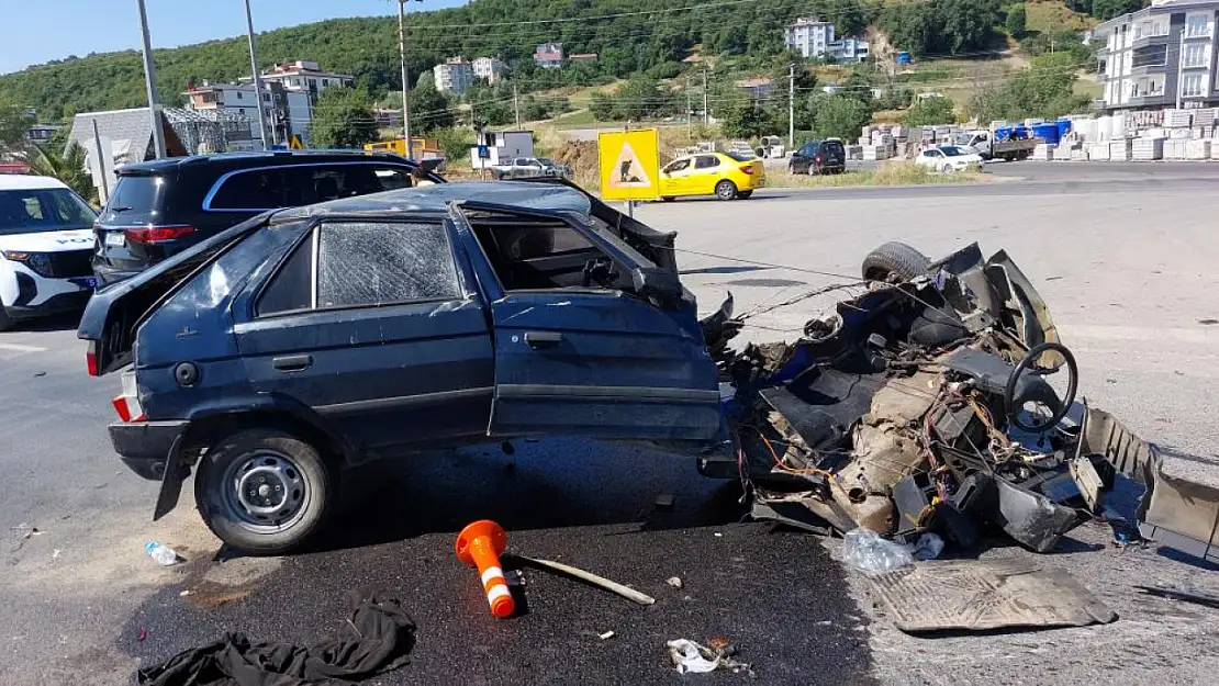 Samsun'da böyle kaza görülmedi