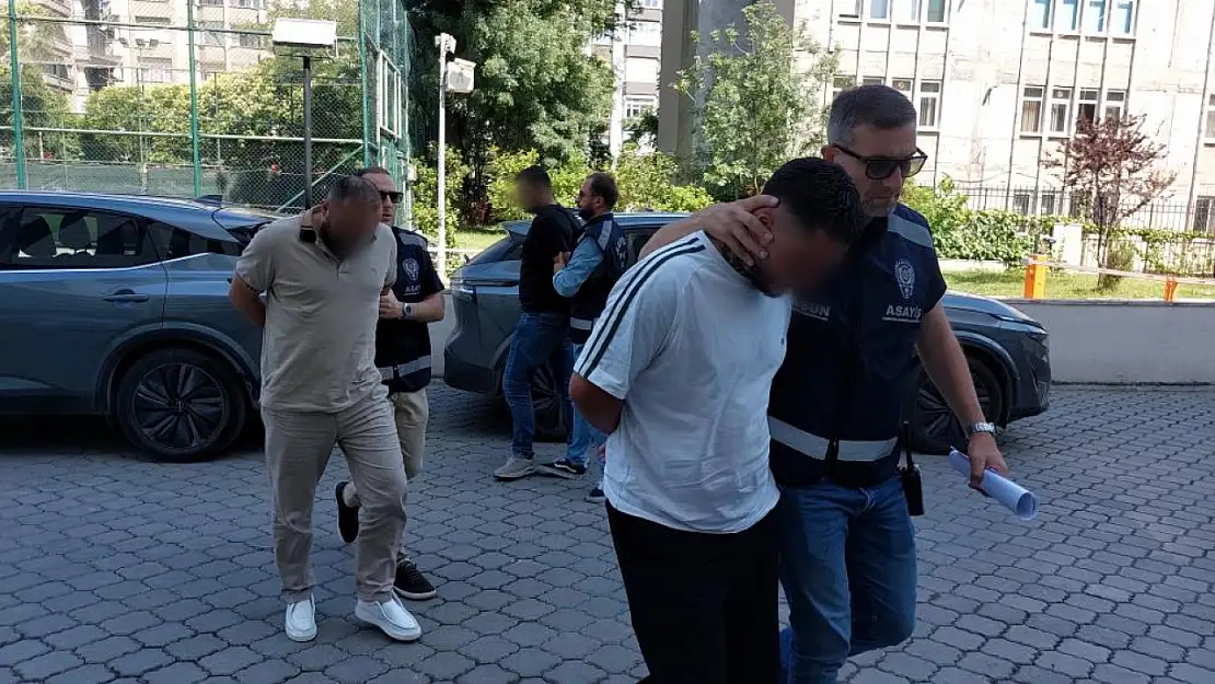 Samsun'da silahlı çatışma kamerada