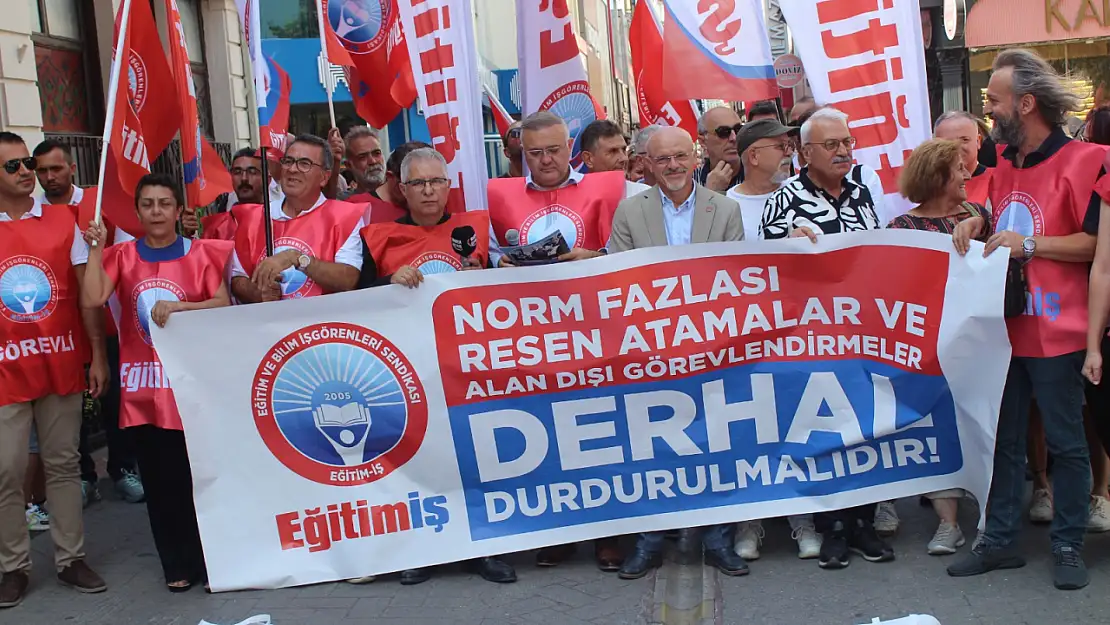 Samsun Eğitim-iş Bakan Tekin'e seslendi 'Uygulamalar durdurulsun'