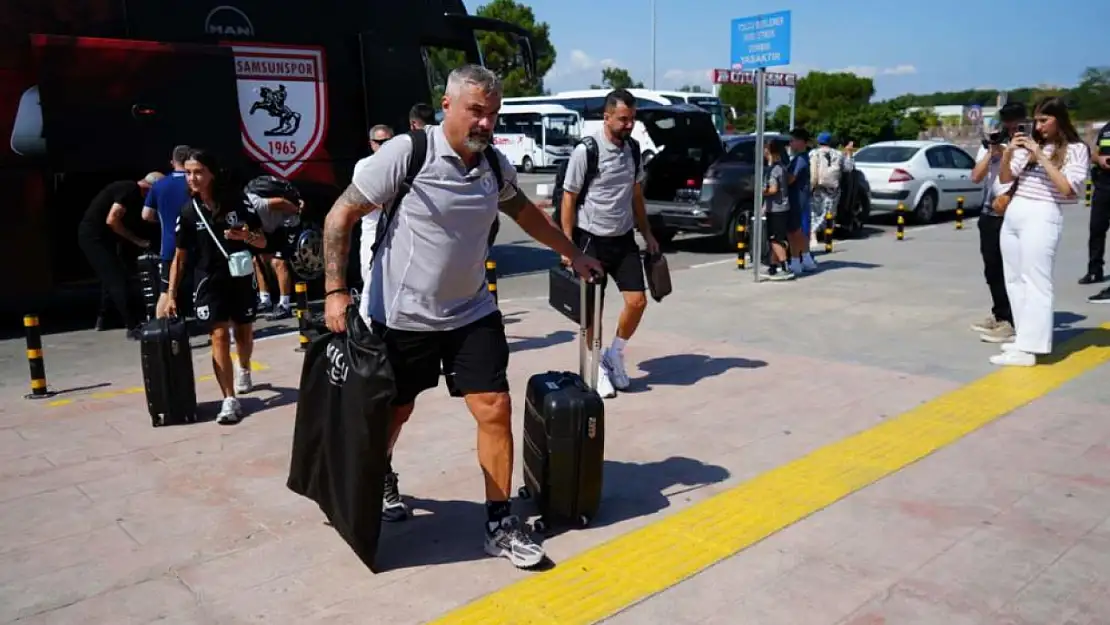 Samsunspor Atina'ya gitti