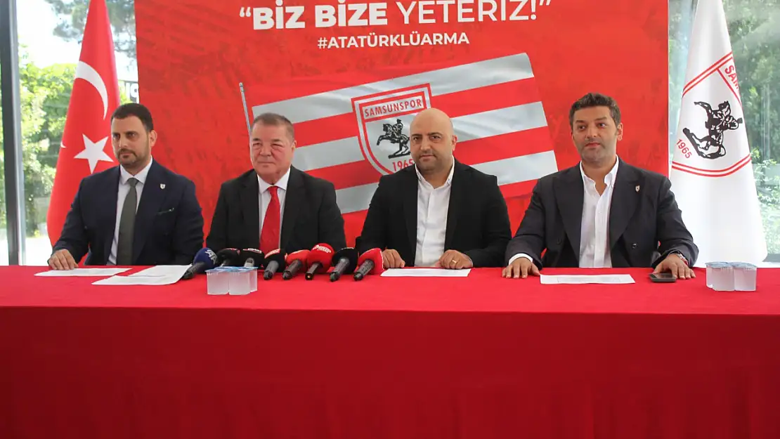 Samsunspor'da görev dağılımı açıklandı !