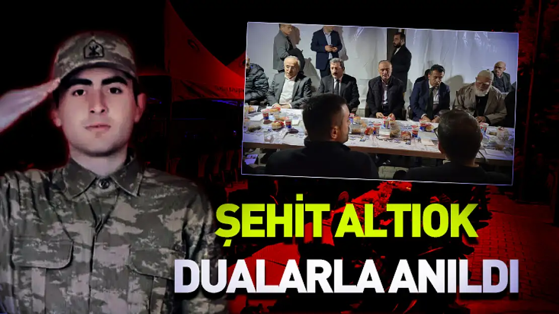 Şehit Emre Altıok dualarla anıldı