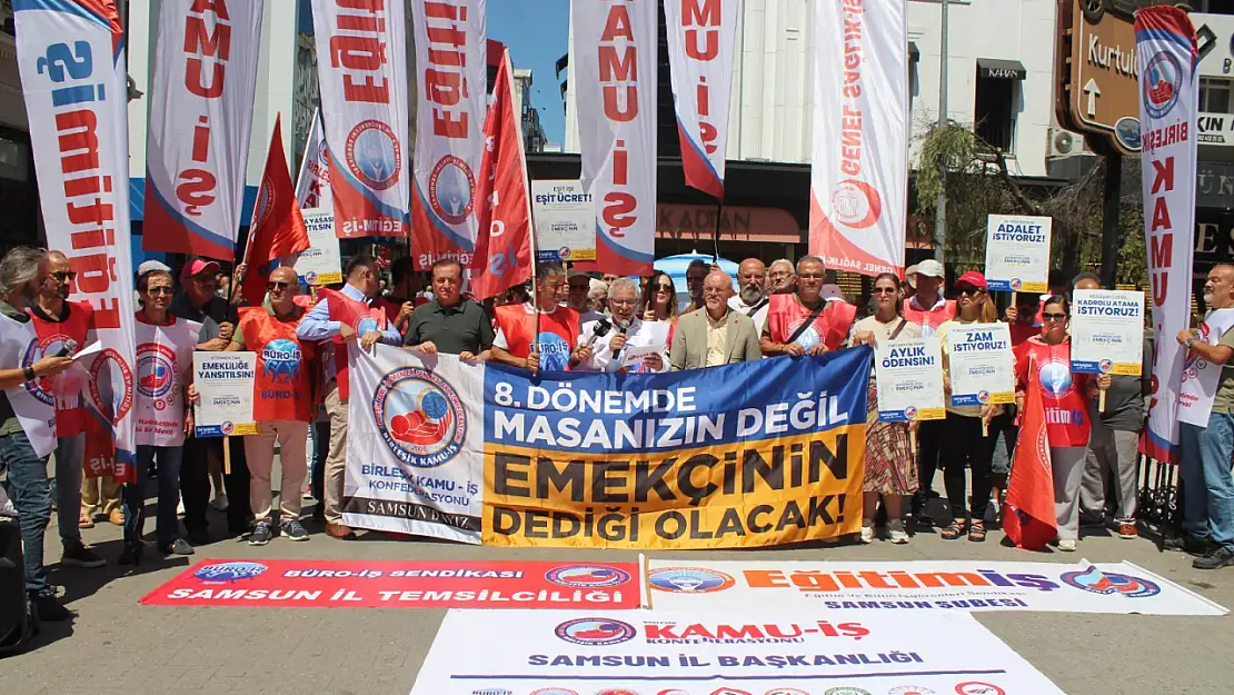 'YA İNSANİ ÜCRETLER YA MEYDANLAR!'