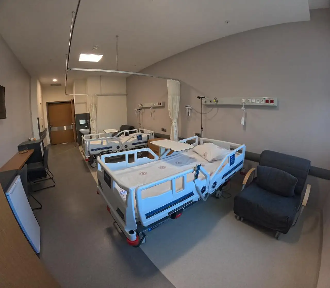 Bin 458 yataklı dev hastanede açılış heyecanı