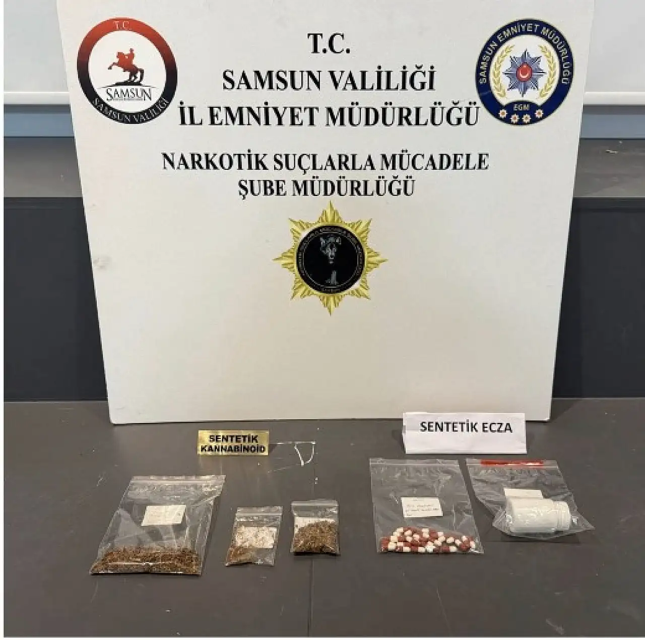 Samsun'da uyuşturucu operasyonunda 5 şüpheli gözaltına alındı