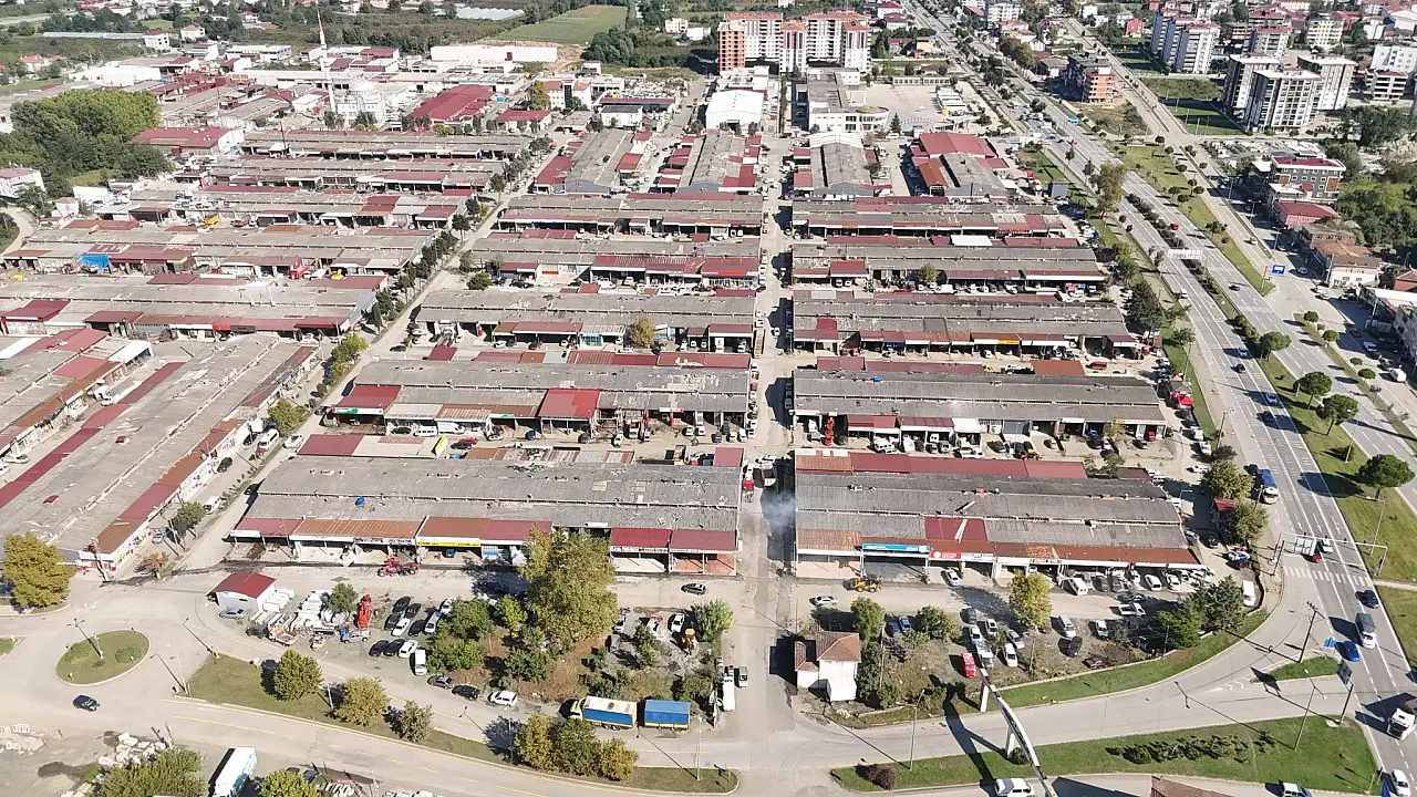 Başkan Dündar, Sanayi Sitesi'ndeki Çalışmaları Yerinde İnceledi