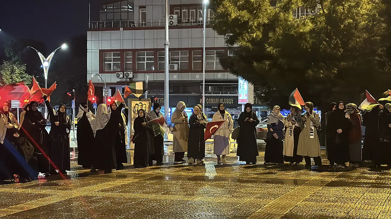 Samsun ve Çorum'dan İsrail'e sert tepki