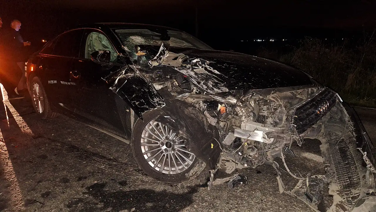 Zincirleme kazada 2 kişi yaralandı