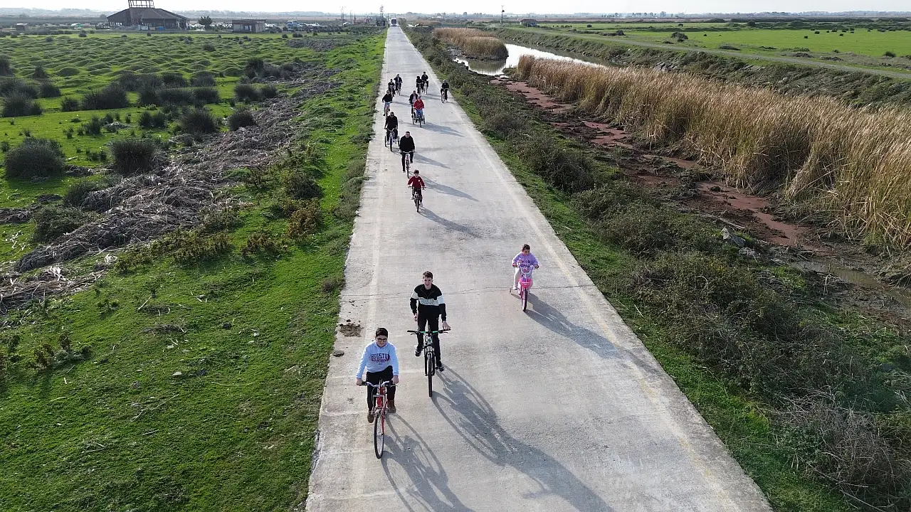Samsun'da Kuş Cenneti Sonbaharla Birlikte Yeniden Canlandı
