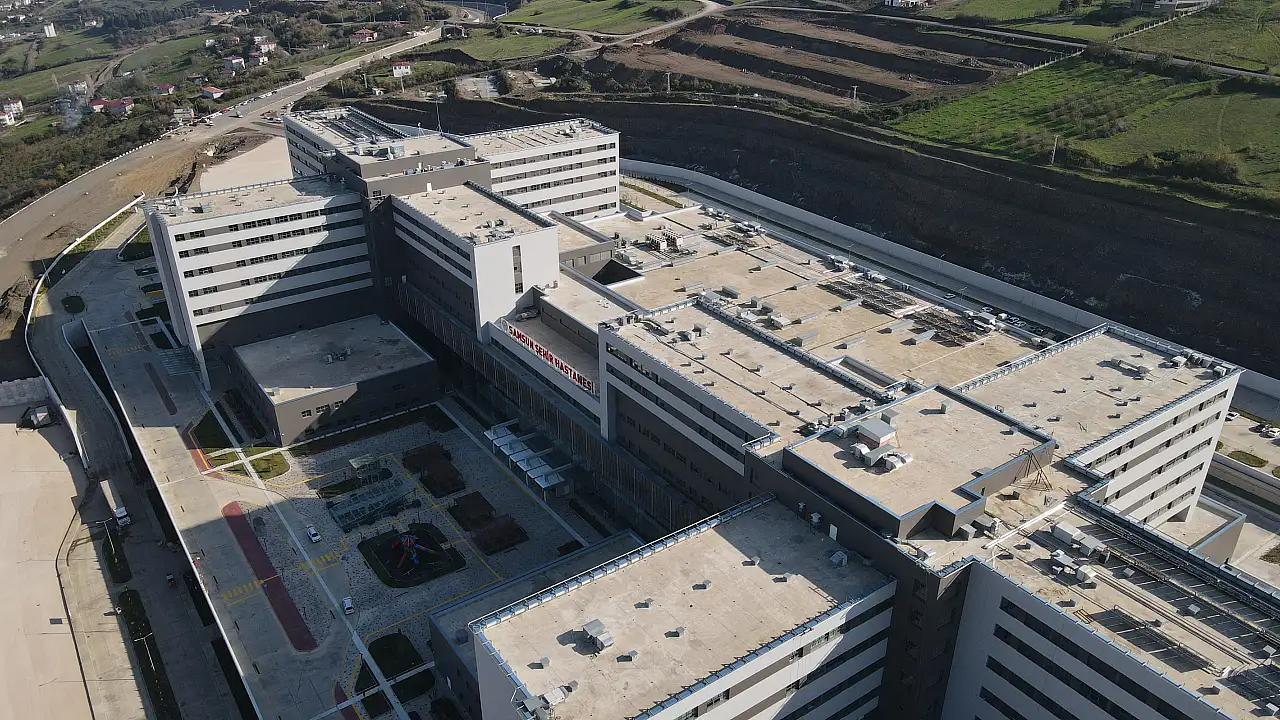 1458 Yataklı Dev Hastanede İlk Bölüm Hizmete Giriyor