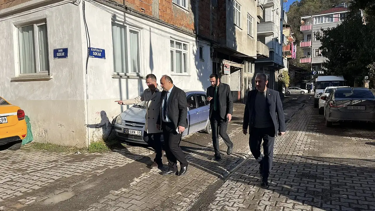 Salıpazarı'nda Üst Yapı Çalışmaları Başladı