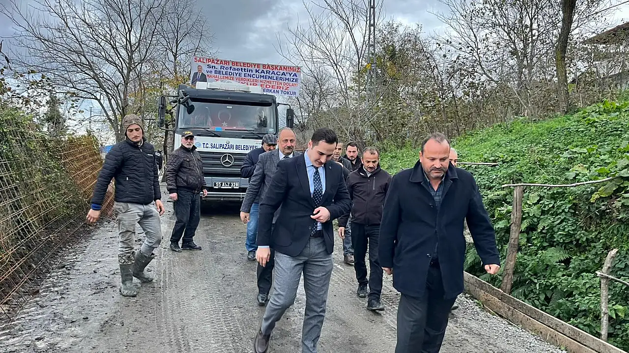 Başkan Karaca'dan Yol Çalışmalarına Yakın Takip
