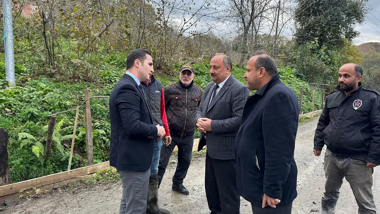 Başkan Karaca'dan Yol Çalışmalarına Yakın Takip