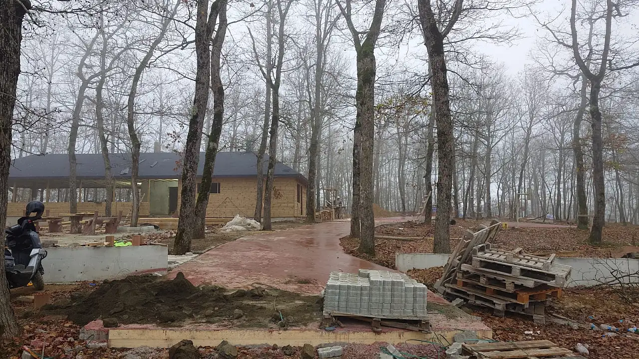 Tongel Dağı'nda Mesire Alanı Çalışmaları Sürüyor