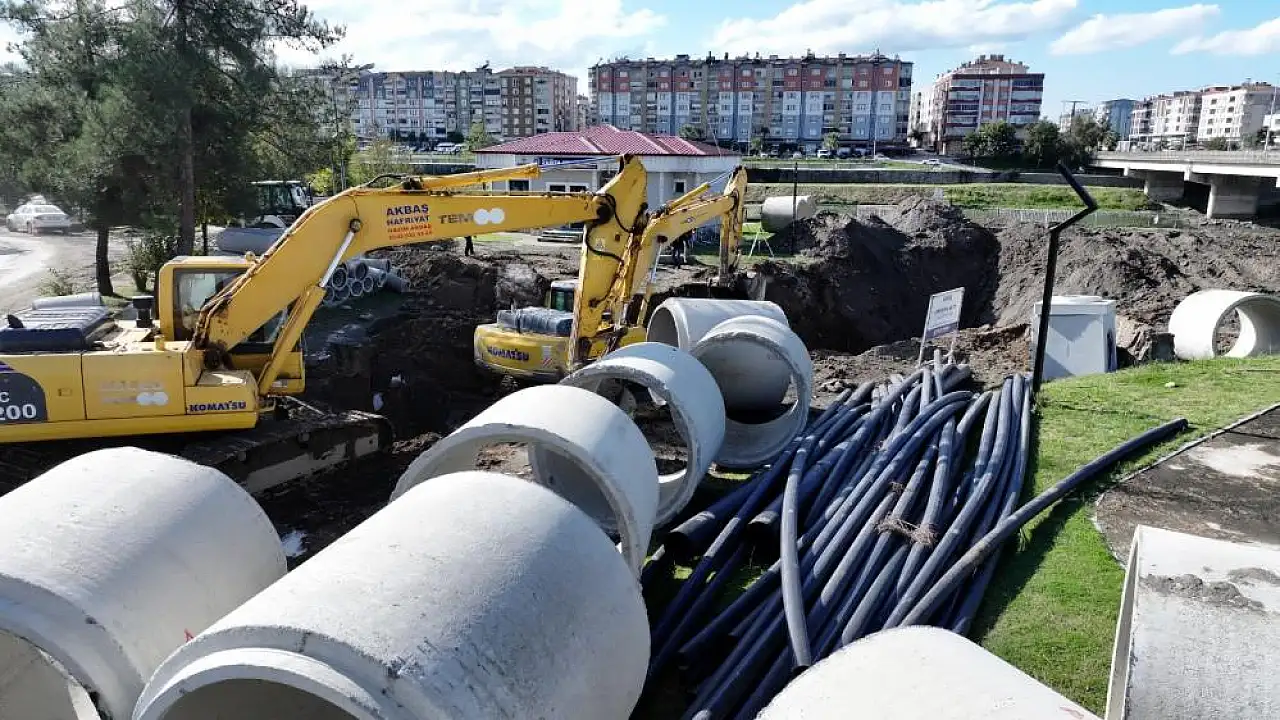 SASKİ'den Çarşamba'ya Modern Altyapı Hamlesi