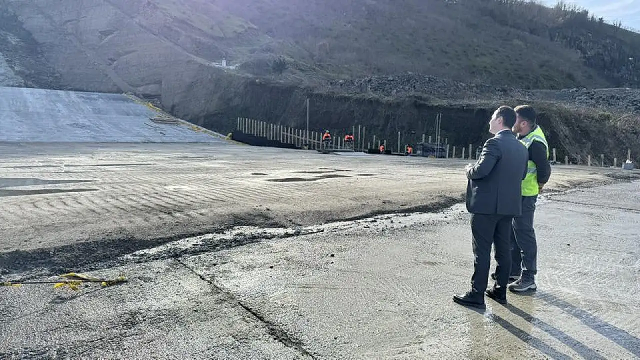 Baraj hızla yükseliyor! Kaymakam Beyazıt'tan yerinde inceleme