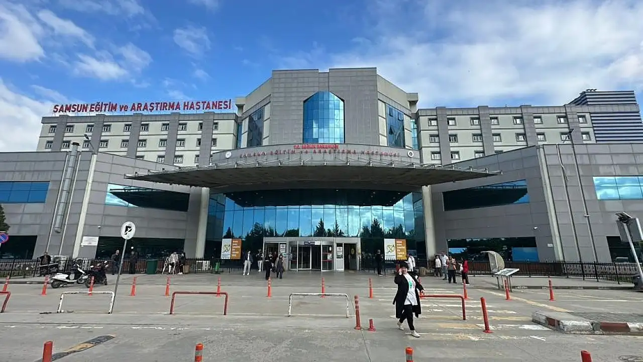 Samsun'da kamu hastanelerinde 2025'te 10,3 milyon muayene