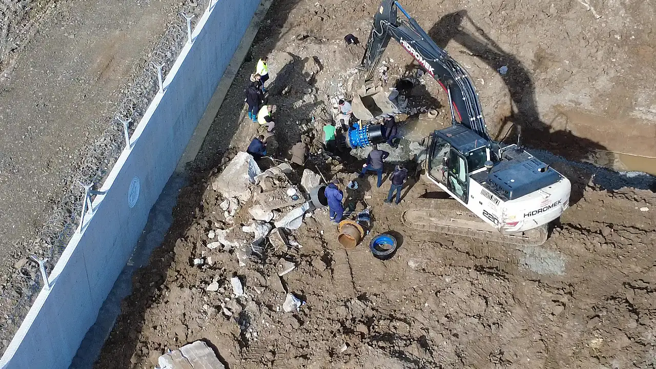 SASKİ'den hummalı çalışma