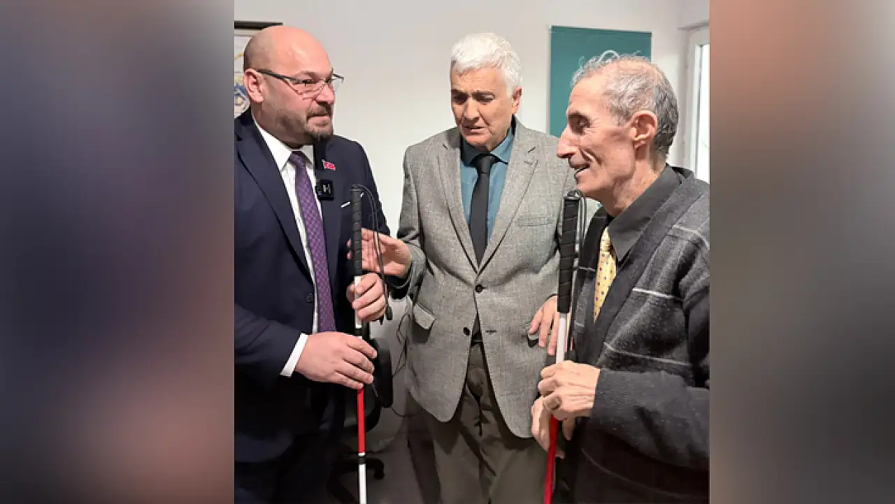 Başkan Türkel'den anlamlı jest