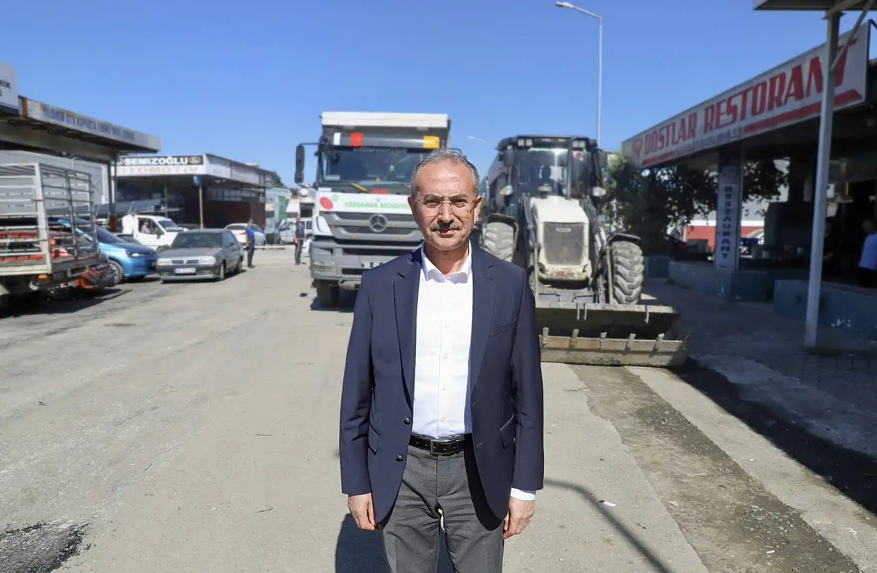 Başkan Dündar, Sanayi Sitesi'ndeki Çalışmaları Yerinde İnceledi