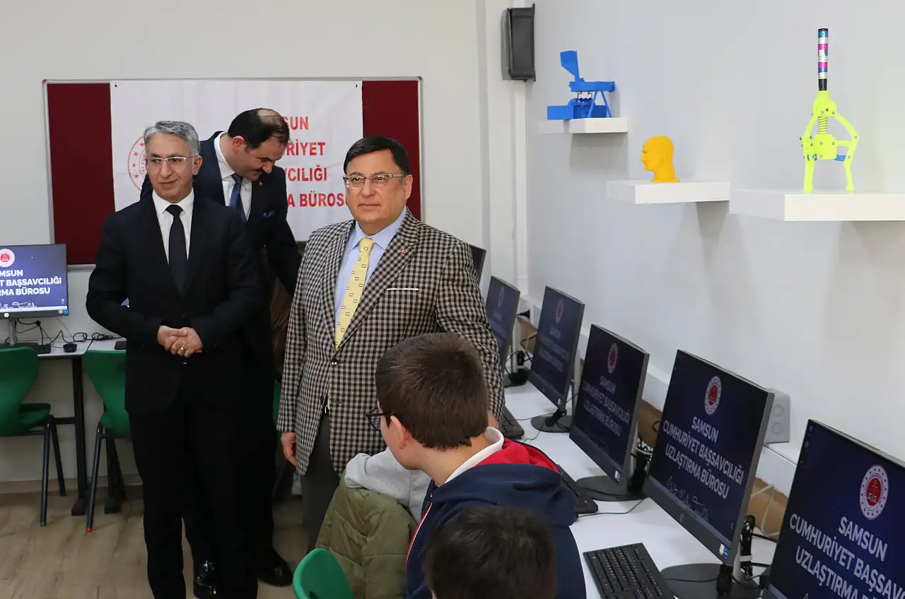 Samsun'da uzlaşmayla çocuklara yapay zeka atölyesi