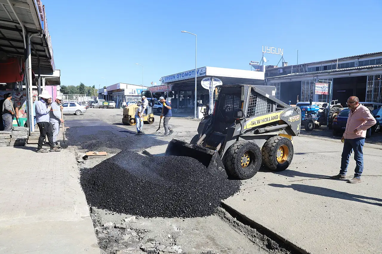Başkan Dündar, Sanayi Sitesi'ndeki Çalışmaları Yerinde İnceledi