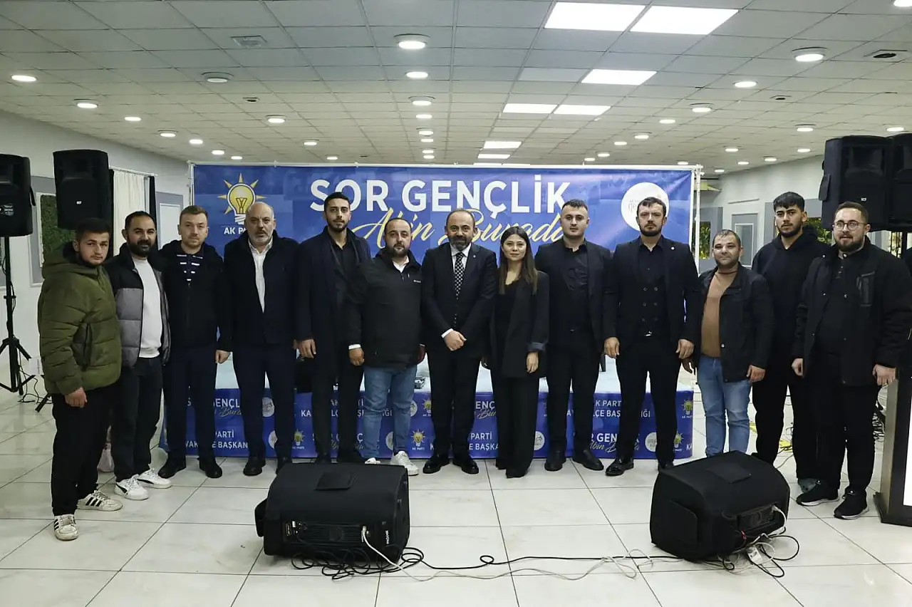 AK Parti Kavak'tan gençlerle soru cevap