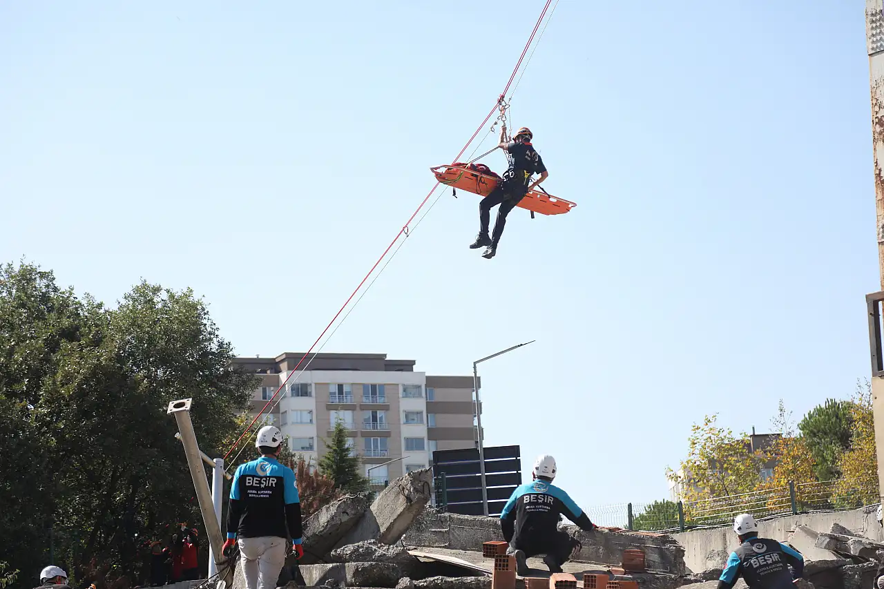Samsun'da 6,5 Büyüklüğünde Deprem Senaryosu Canlandırıldı
