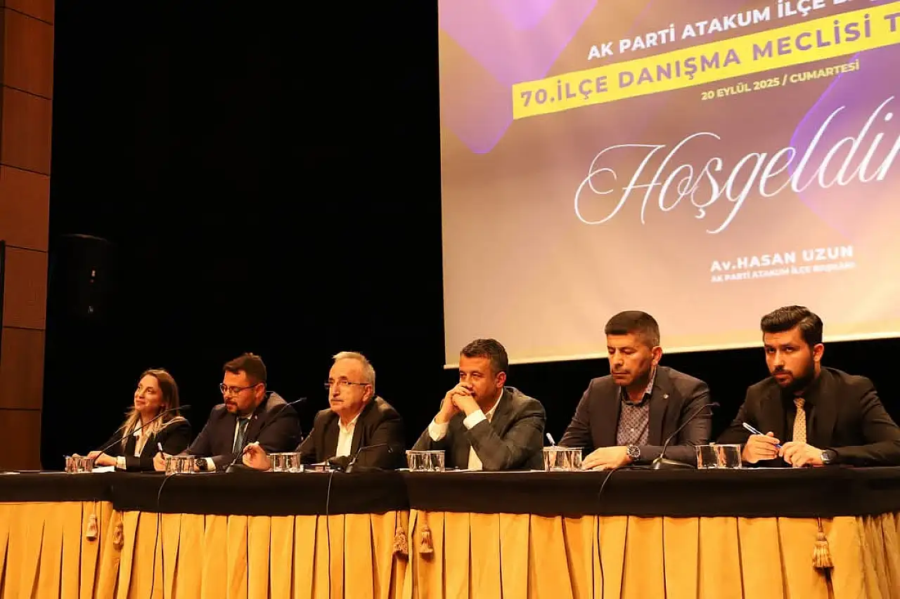 Atakum'da Coşkulu İlçe Danışma Toplantısı