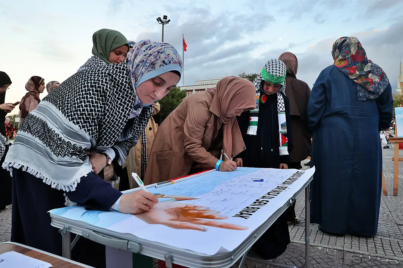 Samsun'dan Sumud Filosu'na Güçlü Destek