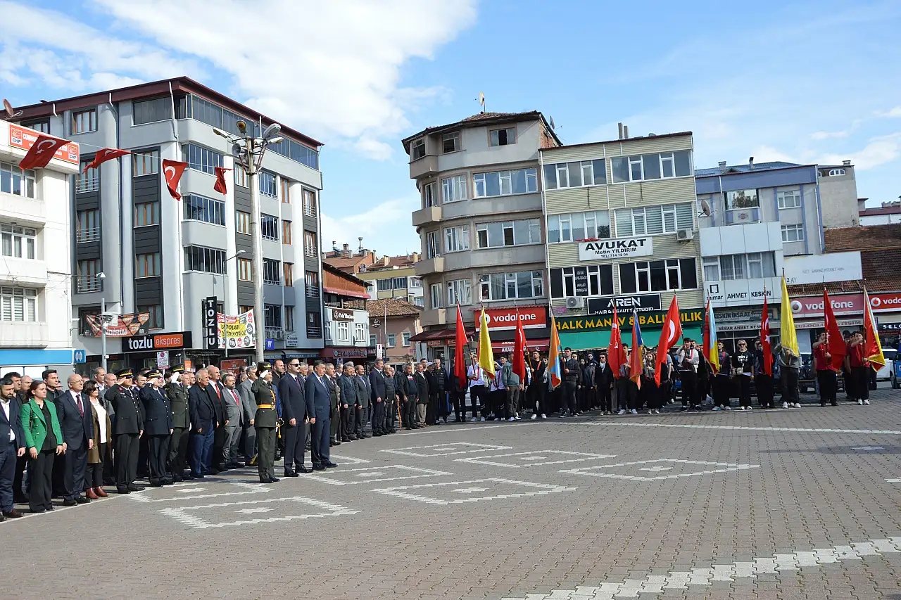 Havza'da 29 Ekim Cumhuriyet Bayramı kutlanıyor