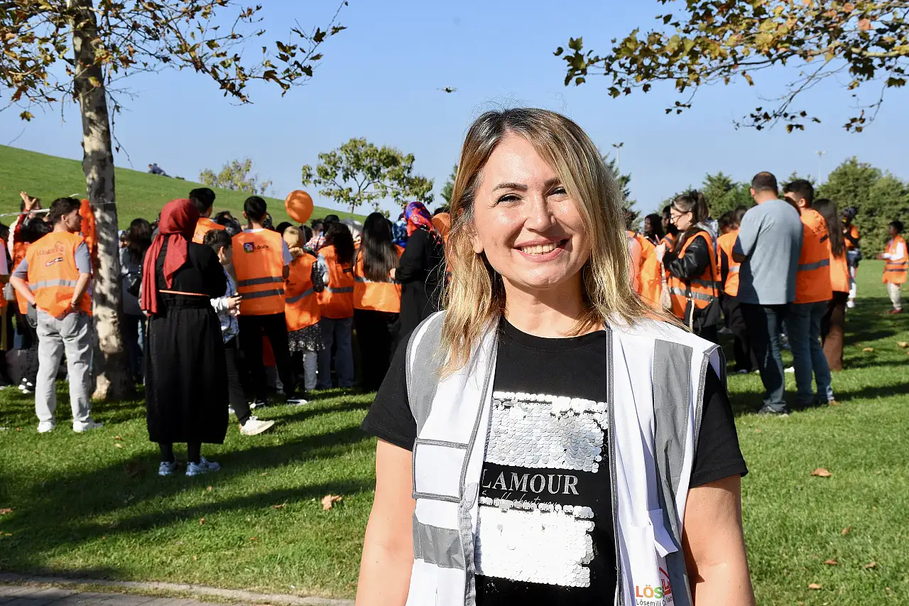 Samsun'da LÖSEV Turuncu Uçurtma Şenliği düzenledi